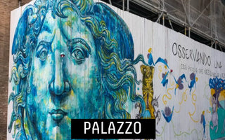 artwork at Palazzo Farnese, Rome, Italy
