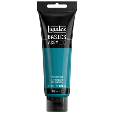 LQX BASICS ACRYLIC 118ML 046 TURQUOISE BLUE 887452050001 [ROW]