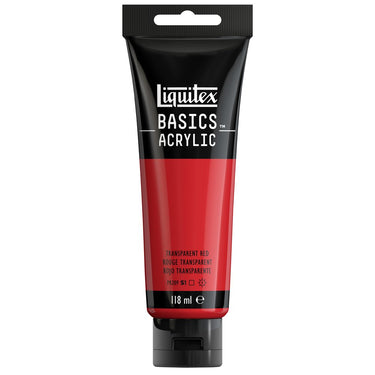 LQX BASICS ACRYLIC 118ML 047 TRANSPARENT RED 887452049869 [ROW]