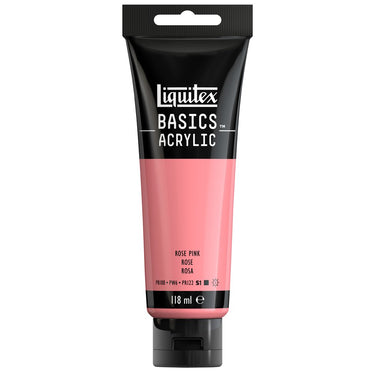 LQX BASICS ACRYLIC 118ML 048 ROSE PINK 887452050049 [ROW]