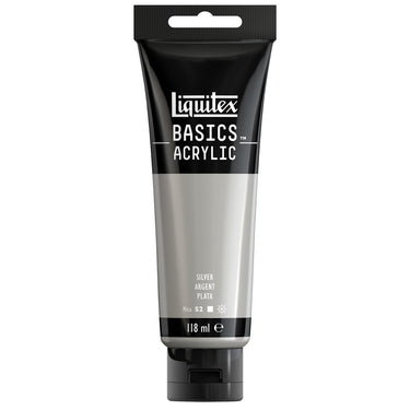 LQX BASICS ACRYLIC 118ML 052 SILVER 887452049470 [ROW]