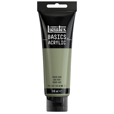LQX BASICS ACRYLIC 118ML 205 GREEN GRAY 887452050056 [ROW]