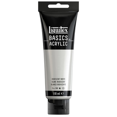 LQX BASICS ACRYLIC 118ML 238 IRIDESCENT WHITE 887452050018 [ROW]