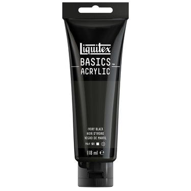 LQX BASICS ACRYLIC 118ML 244 IVORY BLACK 887452049647 [ROW]