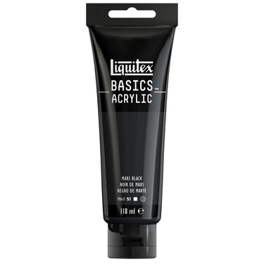 LQX BASICS ACRYLIC 118ML 276 MARS BLACK 887452049487 [ROW]