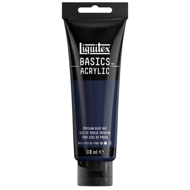 LQX BASICS ACRYLIC 118ML 320 PRUSSIAN BLUE HUE 887452049920 [ROW]
