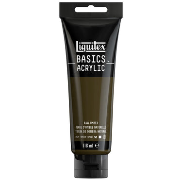 LQX BASICS ACRYLIC 118ML 331 RAW UMBER 887452049715 [ROW]