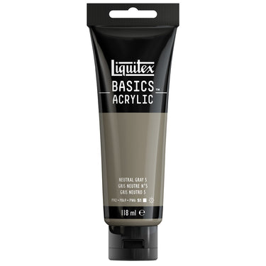 LQX BASICS ACRYLIC 118ML 599 NEUTRAL GRAY 5 887452049616 [ROW]