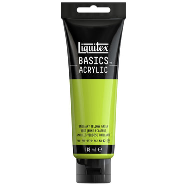 LQX BASICS ACRYLIC 118ML 840 BRILLIANT YELLOW GREEN 887452049760 [ROW]
