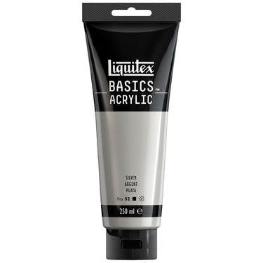 LQX BASICS ACRYLIC 250ML 052 SILVER 887452052951 [ROW]