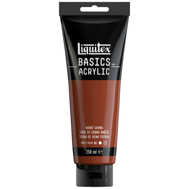 LQX BASICS ACRYLIC 250ML 127 BURNT SIENNA 887452052678 [ROW]