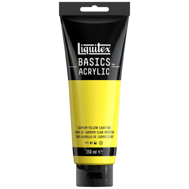 LQX BASICS ACRYLIC 250ML 159 CADMIUM YELLOW LIGHT HUE 887452052715 [ROW]