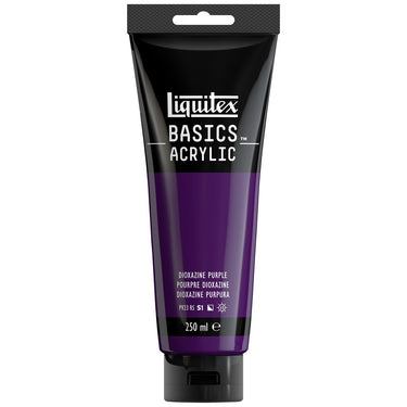LQX BASICS ACRYLIC 250ML 186 DIOXAZINE PURPLE 887452052739 [ROW]