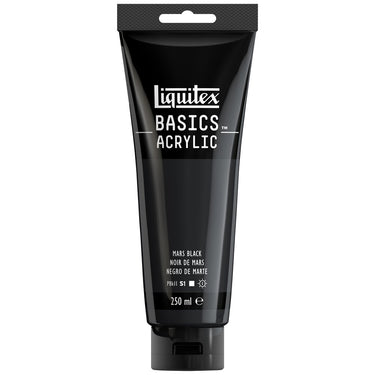 LQX BASICS ACRYLIC 250ML 276 MARS BLACK 887452052753 [ROW]