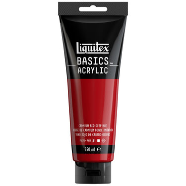 LQX BASICS ACRYLIC 250ML 311 CADMIUM RED DEEP HUE 887452052760 [ROW]