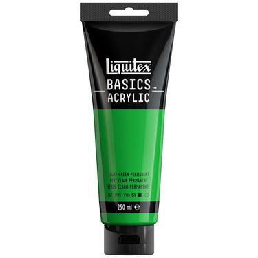 LQX BASICS ACRYLIC 250ML 312 LIGHT GREEN PERMANENT 887452052777 [ROW]