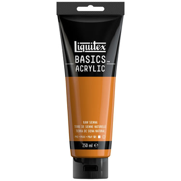 LQX BASICS ACRYLIC 250ML 330 RAW SIENNA 887452052807 [ROW]