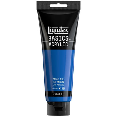 LQX BASICS ACRYLIC 250ML 420 PRIMARY BLUE 887452052883 [ROW]