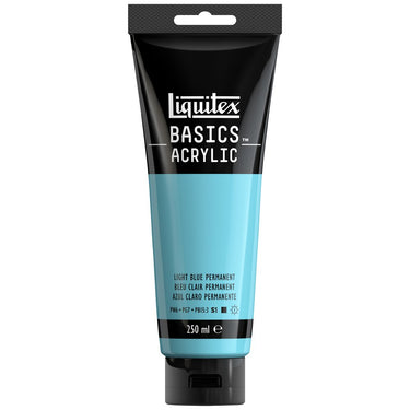 LQX BASICS ACRYLIC 250ML 770 LIGHT BLUE PERMANENT 887452053002 [ROW]