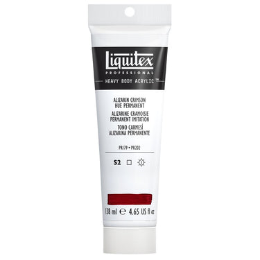 LQX HEAVY BODY ACRYLIC 138ML 116 ALIZARIN CRIMSON HUE PERMANENT 887452053118 [ROW]