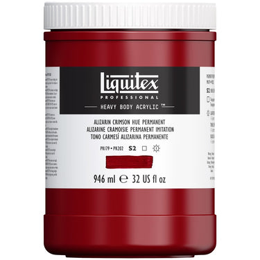 LQX HEAVY BODY ACRYLIC 946ML 116 ALIZARIN CRIMSON HUE PERMANENT 887452053514 [ROW]