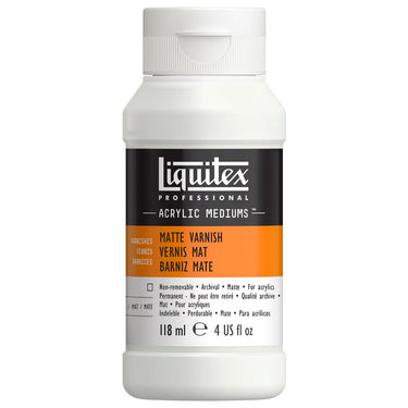 LQX ACRYLIC MEDIUMS 118ML MATTE VARNISH 094376929942
