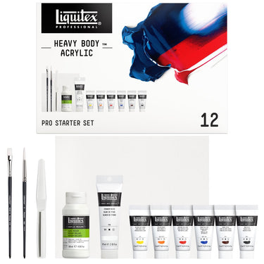 LQX HEAVY BODY ACRYLIC PRO STARTER SET [DHI CONTENTS OUT] 887452997474
