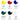 LQX PRO HEAVY BODY ACRYLIC 6X22ML CLASSICS SET [COLOR CHART]  887452995401