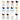 LQX PRO HEAVY BODY ACRYLIC 12X22ML ESSENTIALS SET [COLOR CHART]  887452032106