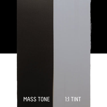LQX HEAVY BODY ACRYLIC 244 IVORY BLACK [DRAWDOWN]