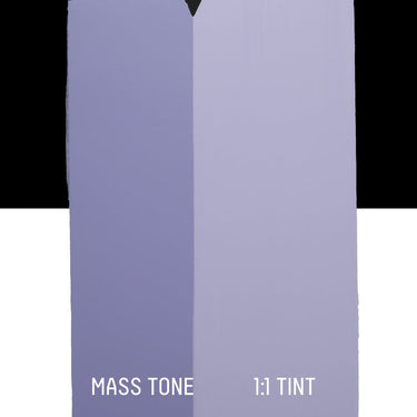 LQX HEAVY BODY ACRYLIC 680 LIGHT BLUE VIOLET [DRAWDOWN]
