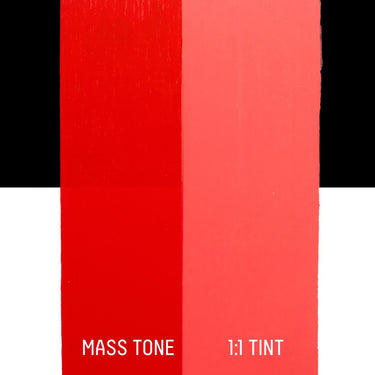 LQX HEAVY BODY ACRYLIC 294 NAPHTHOL RED LIGHT [DRAWDOWN]