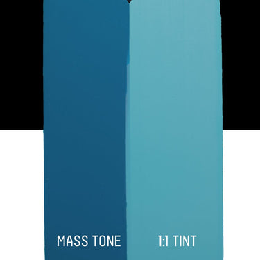 LQX HEAVY BODY ACRYLIC 470 CERULEAN BLUE HUE [DRAWDOWN]
