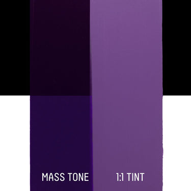 LQX HEAVY BODY ACRYLIC 186 DIOXAZINE PURPLE [DRAWDOWN]