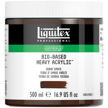 LQX BIO-BASED HEAVY ACRYLIC 500ML BURNT UMBER 887452060611 [ROW]