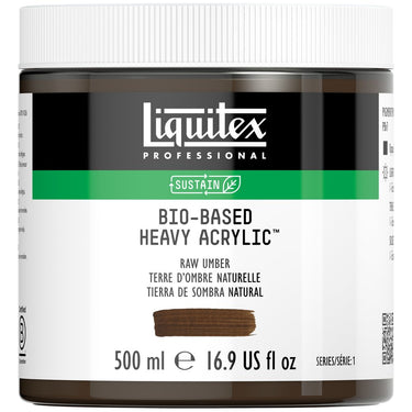 LQX BIO-BASED HEAVY ACRYLIC 500ML RAW UMBER 887452060901 [ROW]
