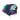 LQX BASICS ACRYLIC METALLIC PURPLE AND AQUA GREEN [SWATCH] 3