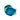 LQX BASICS ACRYLIC METALLIC AQUA GREEN AND BLUE [SWATCH]