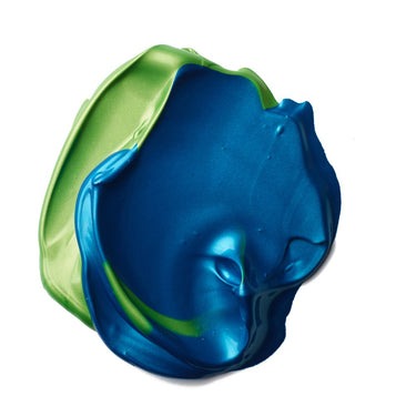 LQX BASICS ACRYLIC METALLIC BLUE AND GREEN [SWATCH]