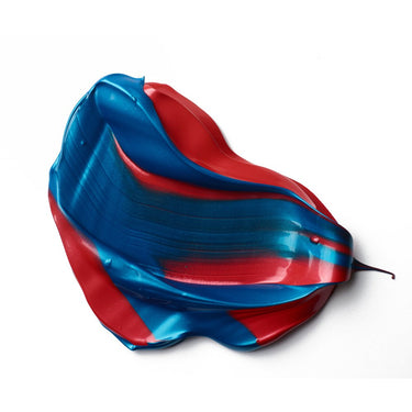 LQX BASICS ACRYLIC METALLIC BLUE AND RED [SWATCH] 2