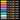 LQX MARKER 8X2MM DREAMSCAPE SET [CONTENTS] 887452065609