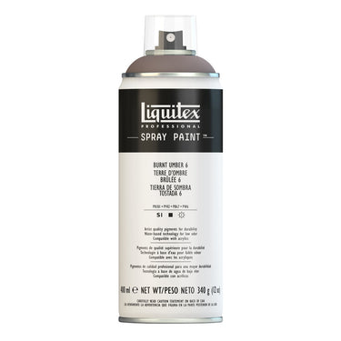 LQX SPRAY PAINT 400ML 128 BURNT UMBER 6 884955024508
