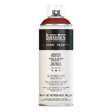 LQX SPRAY PAINT 400ML 151 CADMIUM RED MEDIUM HUE 2 884955023945