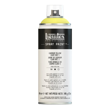 LQX SPRAY PAINT 400ML 159 CADMIUM YELLOW LIGHT HUE 5 884955023747