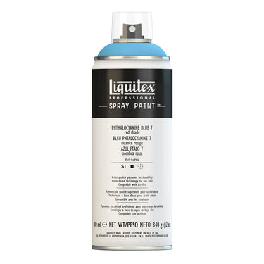 LQX SPRAY PAINT 400ML 316 PHTHALOCYANINE BLUE 7 RED SHADE 884955024171