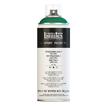 LQX SPRAY PAINT 400ML 317 PHTHALOCYANINE GREEN 5 BLUE SHADE 884955024270