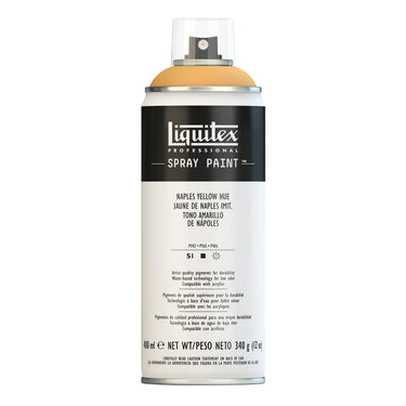 LQX SPRAY PAINT 400ML 601 NAPLES YELLOW HUE 884955024416