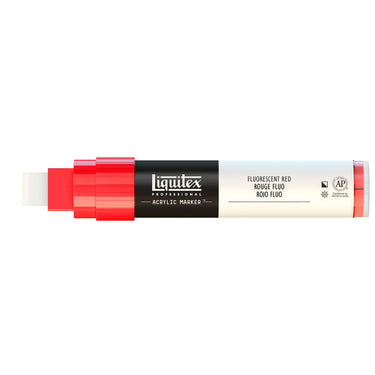 LQX ACRYLIC MARKER 15MM CAP OFF 983 FLUORESCENT RED 887452000549