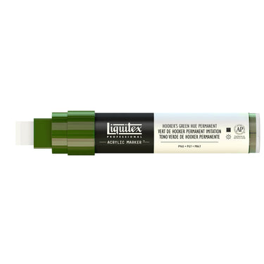 LQX ACRYLIC MARKER 15MM CAP OFF 224 HOOKERS GREEN HUE PERMANENT 887452000341