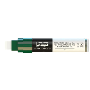 LQX ACRYLIC MARKER 15MM CAP OFF 317 PHTHALOCYANINE GREEN BLUE SHADE 887452000303